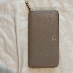 Taupe Kate Spade Wallet